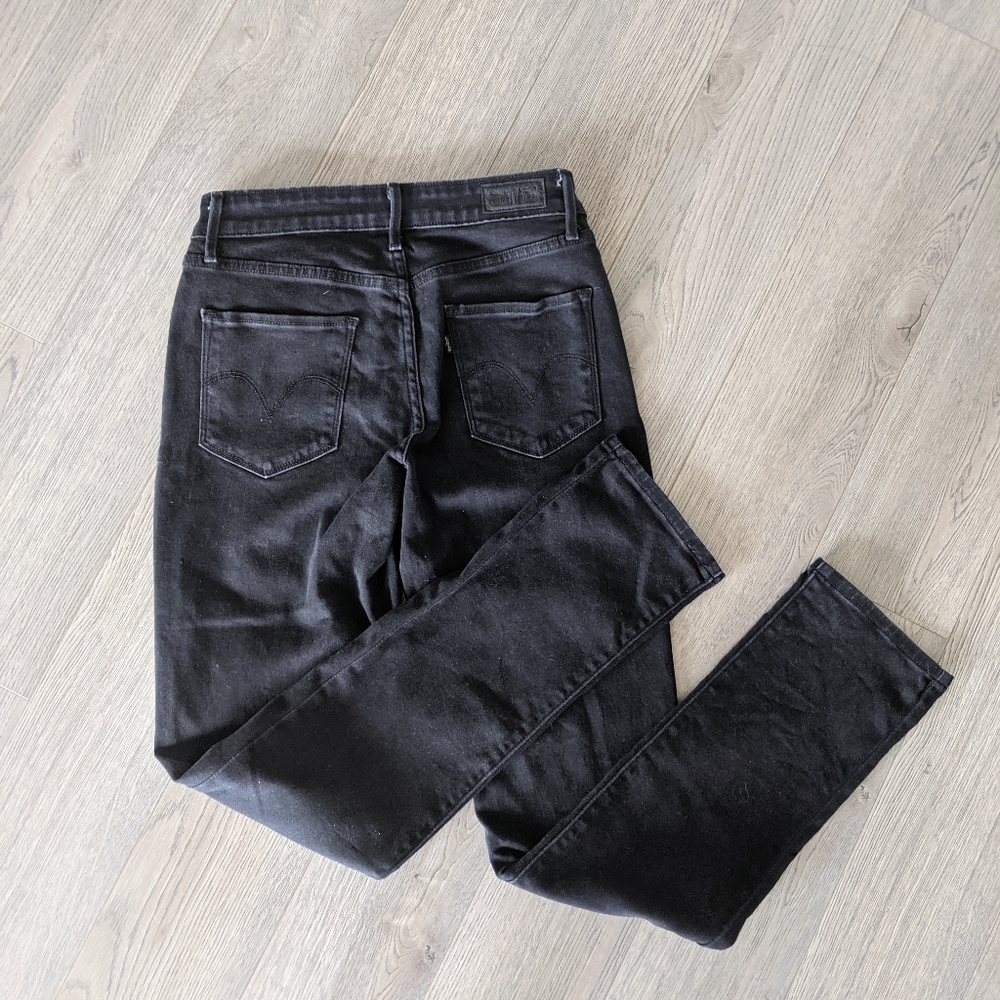 LEVI'S / MID RISE SKINNY JEANS / SIZE 4 - Picture 6 of 8